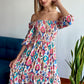 Vestido Leticia print boho