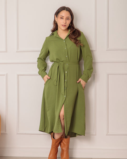 Vestido Emilia verde